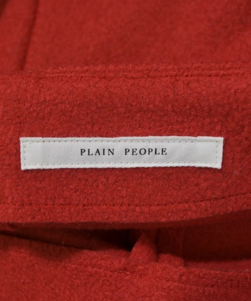 PLAIN PEOPLE（プレインピープル）ロング・マキシ丈スカート 赤 サイズ:4(L位) レディース/2200700548057