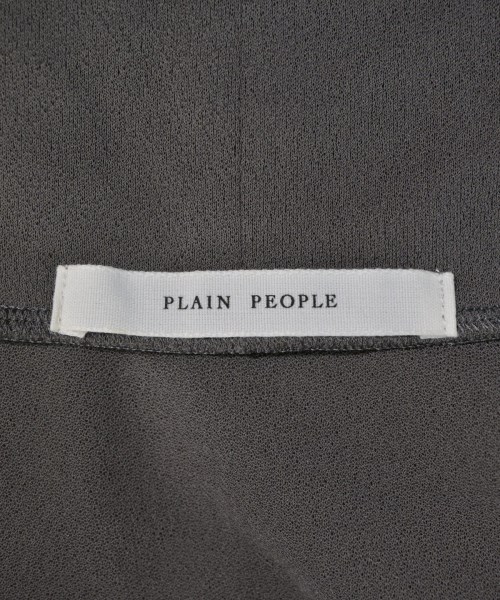 PLAIN PEOPLE（プレインピープル）ブラウス グレー サイズ:9(F) レディース/2200702860126
