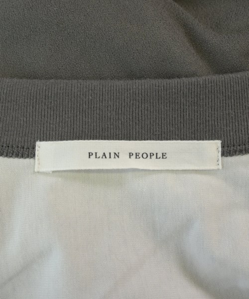 PLAIN PEOPLE（プレインピープル）ワンピース グレー サイズ:3(M位) レディース/2200706370034