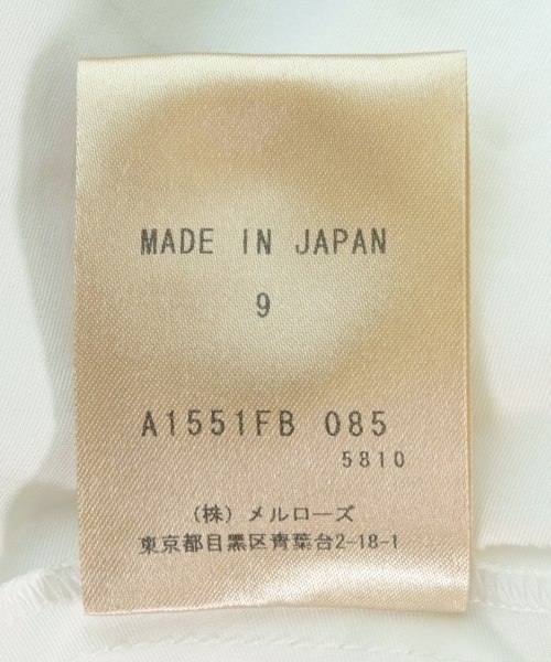 PLAIN PEOPLE（プレインピープル）カジュアルシャツ 白 サイズ:9(F) レディース/2200706512038