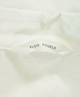 PLAIN PEOPLE（プレインピープル）カジュアルシャツ 白 サイズ:9(F) レディース/2200706512038