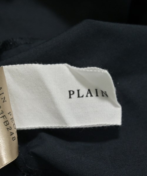 PLAIN PEOPLE（プレインピープル）カジュアルシャツ 紺 サイズ:9(F) レディース/2200707429021