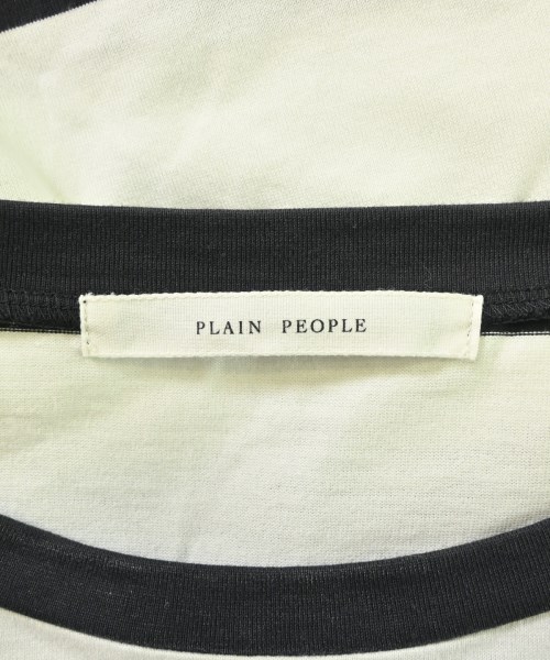 PLAIN PEOPLE（プレインピープル）Tシャツ・カットソー 黒 サイズ:9(F) レディース/2200701920098