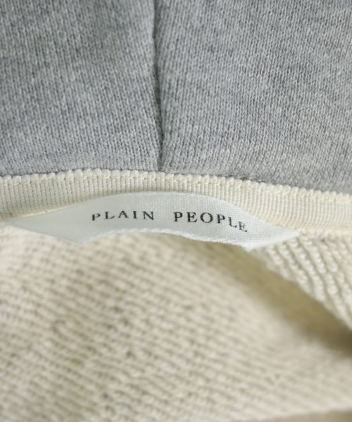 PLAIN PEOPLE（プレインピープル）パーカー グレー サイズ:9(F) レディース/2200657633080