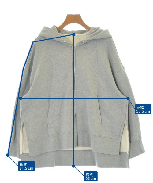 PLAIN PEOPLE（プレインピープル）パーカー グレー サイズ:9(F) レディース/2200657633080