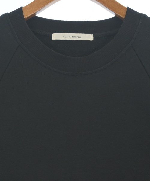 PLAIN PEOPLE（プレインピープル）スウェット 黒 サイズ:9(F) レディース/2200657633097