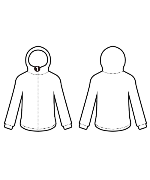 PLAIN PEOPLE（プレインピープル）パーカー 黒 サイズ:3(M位) レディース/2200663289028