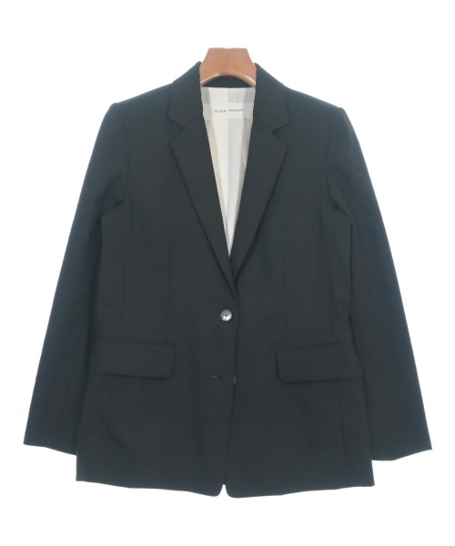 PLAIN PEOPLE(プレインピープル)テーラードジャケット 黒 サイズ:3(M位)/2200665566066