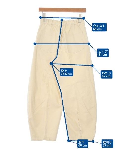 PLAIN PEOPLE（プレインピープル）チノパン 白 サイズ:2(S位) レディース/2200662994091