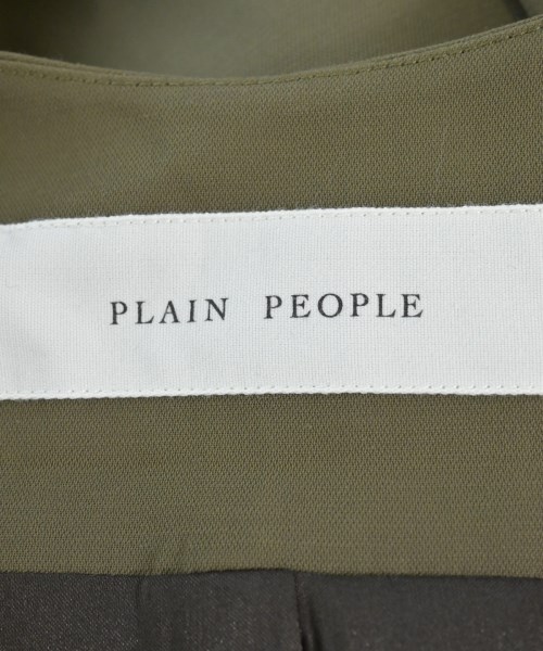 PLAIN PEOPLE（プレインピープル）ベスト カーキ サイズ:9(F) レディース/2200724454020