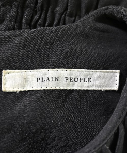 PLAIN PEOPLE（プレインピープル）ワンピース 黒 サイズ:2(S位) レディース/2200734715012
