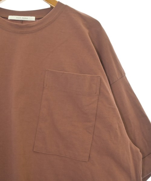 PLAIN PEOPLE（プレインピープル）Tシャツ・カットソー 茶 サイズ:9(F) レディース/2200719812040