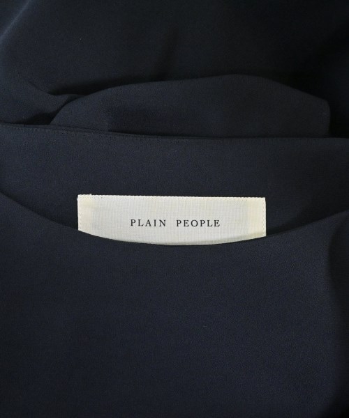 PLAIN PEOPLE（プレインピープル）ワンピース 紺 サイズ:3(M位) レディース/2200689145032