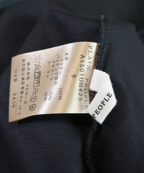 PLAIN PEOPLE（プレインピープル）Tシャツ・カットソー 黒 サイズ:9(F) レディース/2200686863021