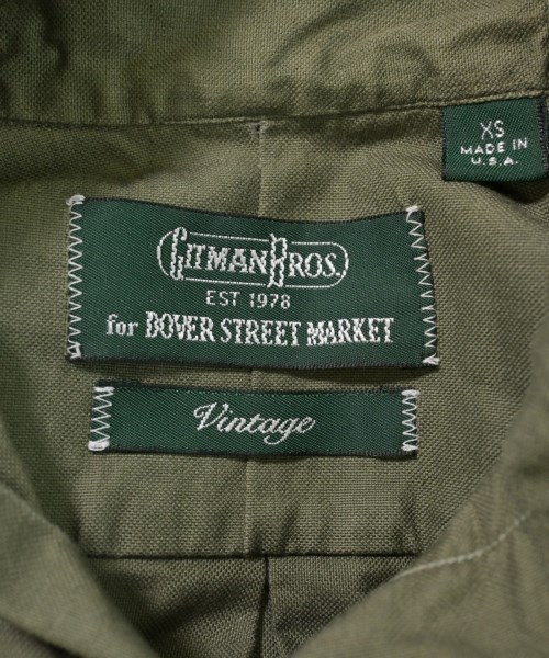 GITMANBROS（ギットマンブラザーズ）カジュアルシャツ カーキ サイズ:XS メンズ/2200528121043