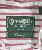 GITMANBROS（ギットマンブラザーズ）カジュアルシャツ 赤 サイズ:15(S位) メンズ/2200623558065