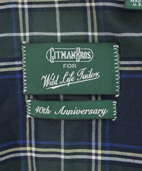 GITMANBROS（ギットマンブラザーズ）カジュアルシャツ 紺 サイズ:L メンズ/2200694743216