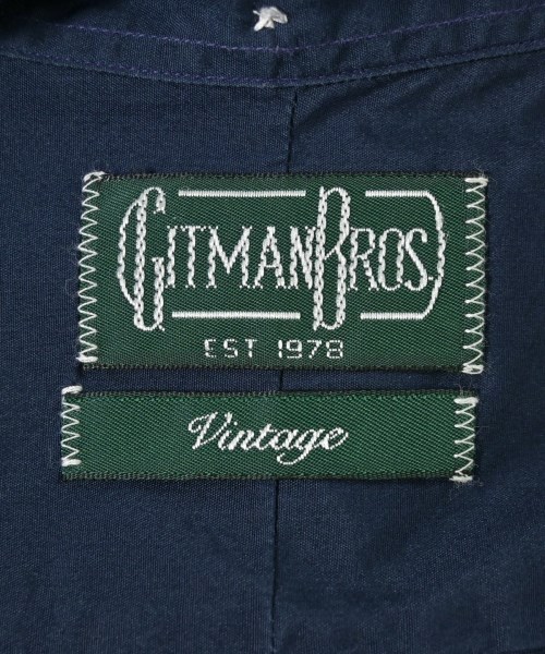 GITMANBROS（ギットマンブラザーズ）カジュアルシャツ 紺 サイズ:L メンズ/2200701169084