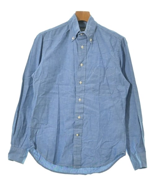 GITMANBROS(ギットマンブラザーズ)カジュアルシャツ 青 サイズ:S/2200641292095