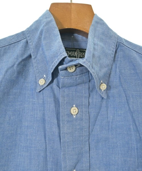 GITMANBROS（ギットマンブラザーズ）カジュアルシャツ 青 サイズ:S メンズ/2200641292095