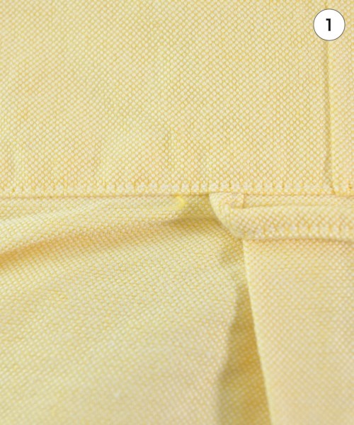 GITMANBROS（ギットマンブラザーズ）カジュアルシャツ 黄 サイズ:S メンズ/2200651236263