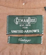 GITMANBROS（ギットマンブラザーズ）カジュアルシャツ 茶 サイズ:15(S位) メンズ/2200683728026