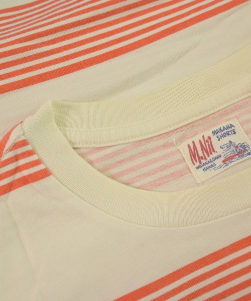 M.Nii（エムニーイ）Tシャツ・カットソー オレンジ サイズ:S メンズ/2200609969380