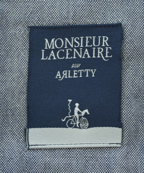 MONSIEUR LACENAIRE（ムッシューラスネール）カジュアルシャツ 紺 サイズ:36(S位) レディース/2200699189071
