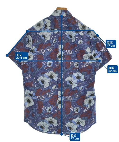 Ben Sherman（ベンシャーマン）カジュアルシャツ 青 サイズ:M メンズ/2200644033206