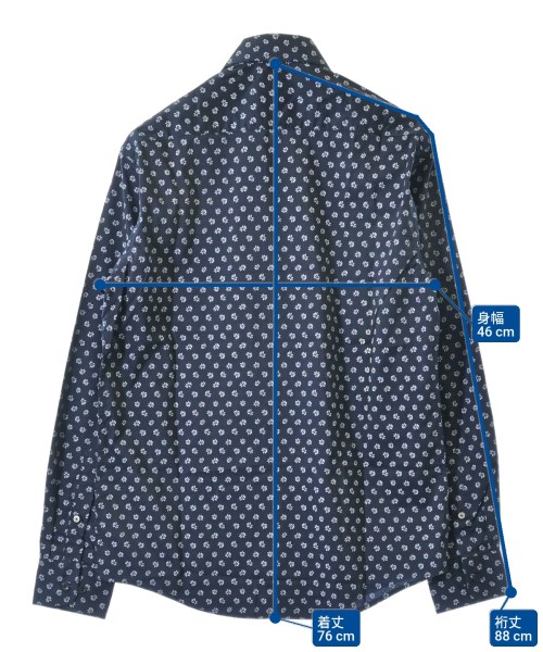 Ben Sherman（ベンシャーマン）カジュアルシャツ 紺 サイズ:M メンズ/2200610250040