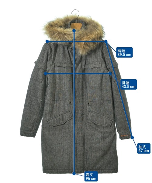 Ben Sherman（ベンシャーマン）モッズコート 黒 サイズ:M メンズ/2200652334043