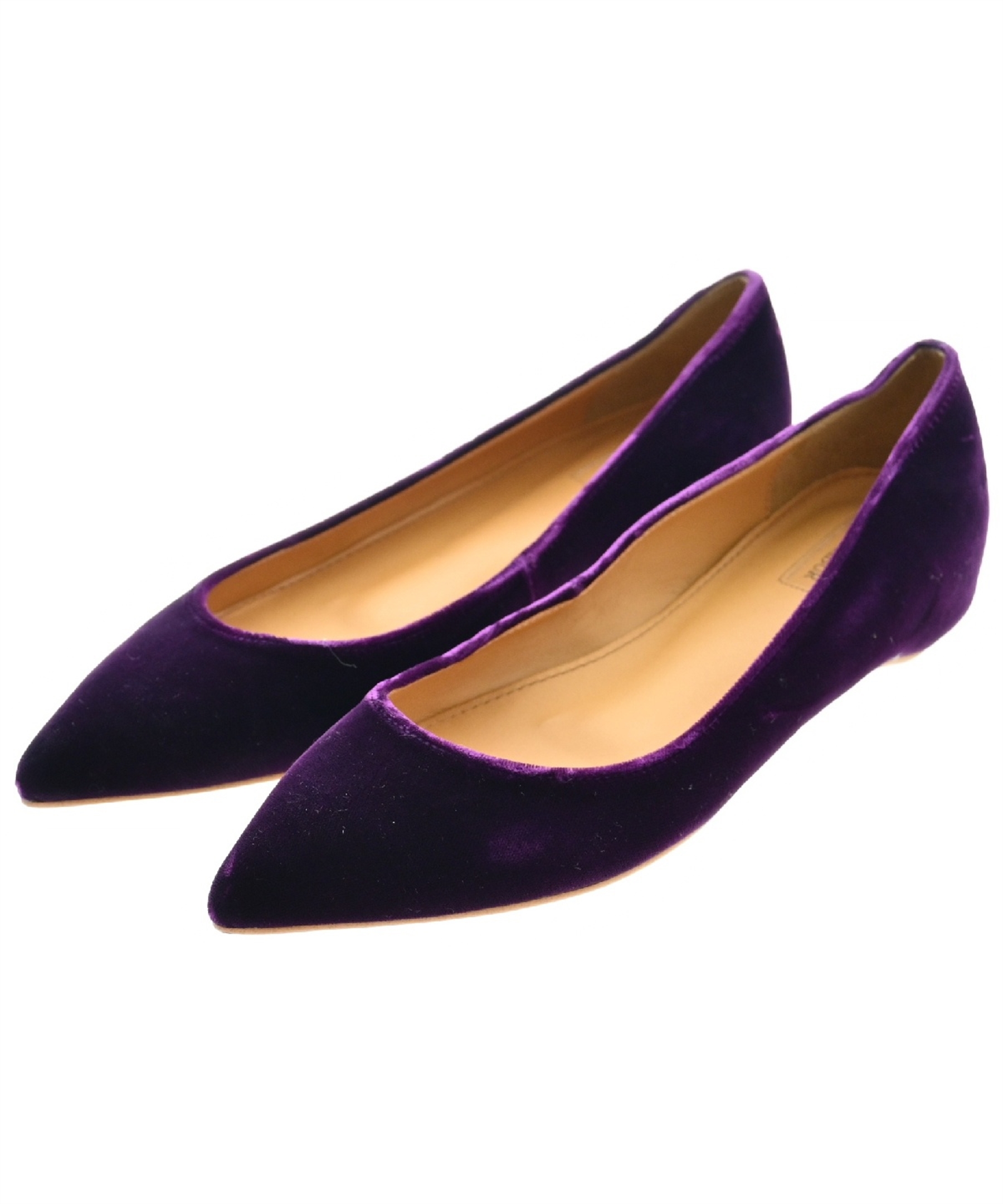 CHEMBUR チェンバー チャンキーヒール パンプス 36.5【美品】 CHEMBUR（チェンバー）パンプス 紫 サイズ:EU35 1/2(22cm位