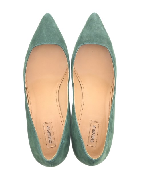 CHEMBUR（チェンバー）パンプス 緑 サイズ:EU35 1/2(22cm位) レディース/2200632502011