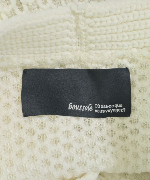 boussole（ブソル）カーディガン 白 サイズ:-(M位) レディース/2200633047023