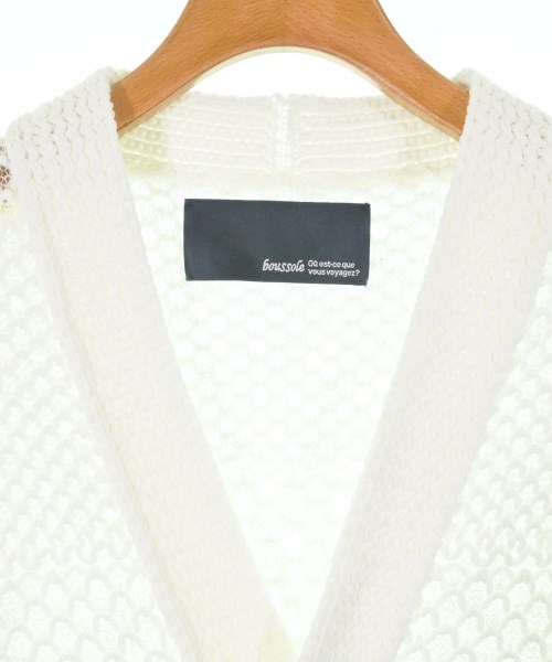 boussole（ブソル）カーディガン 白 サイズ:-(M位) レディース/2200633047023