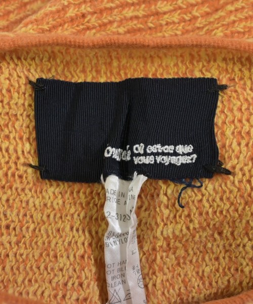 boussole（ブソル）ニット・セーター オレンジ サイズ:38(M位) レディース/2200617864196