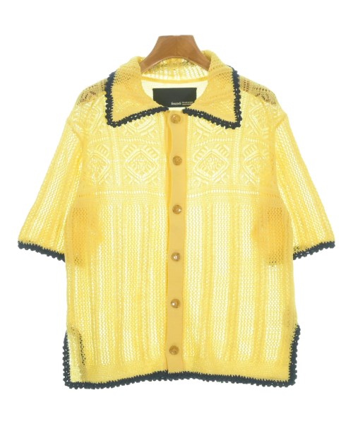 boussole(ブソル)カーディガン 黄 サイズ:1(S位)/2200660773063