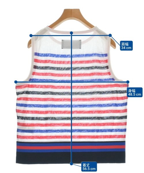 boussole（ブソル）ベスト 白 サイズ:2(M位) レディース/2200658954108