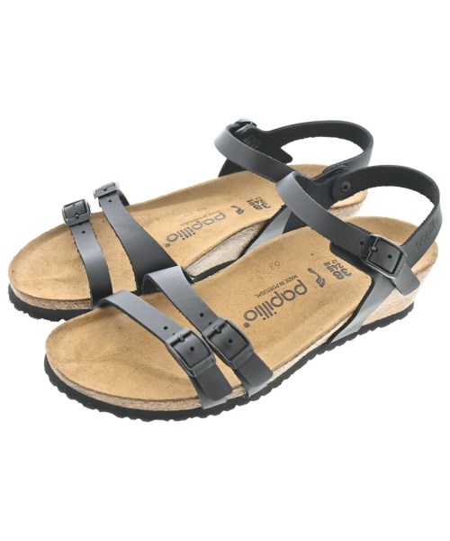 Papillio(パピリオ)サンダル 黒 サイズ:24.5cm/2200674082045