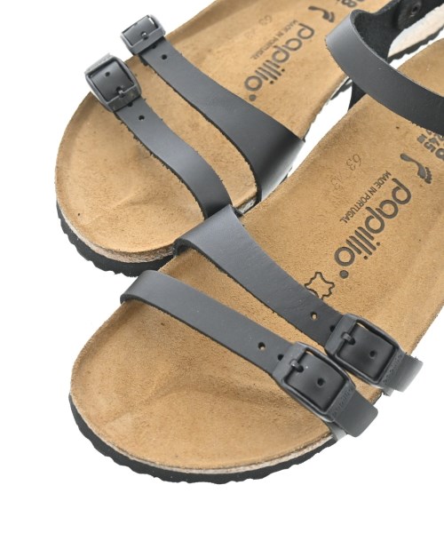 Papillio（パピリオ）サンダル 黒 サイズ:24.5cm レディース/2200674082045