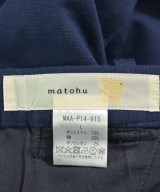 matohu（マトフ）スラックス 紺 サイズ:L メンズ/2200647543023