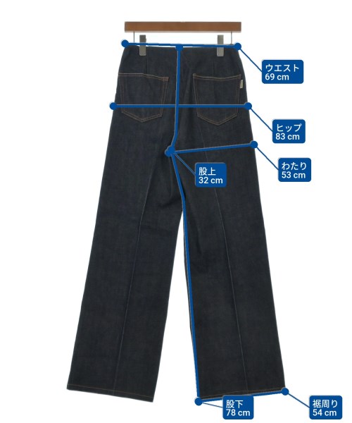 MOROKO BAR（モロコバー）デニムパンツ 紺 サイズ:38(M位) レディース/2200634234019