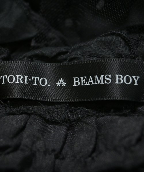 TORI-TO（トリト）ブラウス 黒 サイズ:F レディース/2200638777086