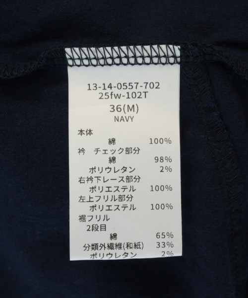 TORI-TO（トリト）Tシャツ・カットソー 紺 サイズ:36(M位) レディース/2200726314094