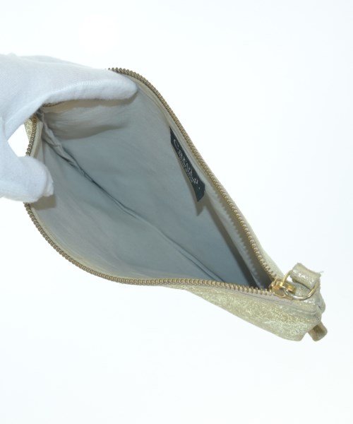 Carol J.（キャロルジェイ）クラッチバッグ ゴールド サイズ:- レディース/2200640620301