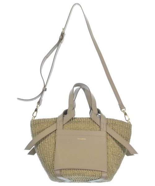 VIOLA d'ORO（ヴィオラドーロ）かごバッグ グレー サイズ:- レディース/2200613547208