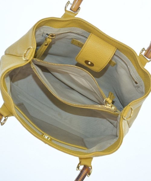 VIOLA d'ORO（ヴィオラドーロ）ハンドバッグ 黄 サイズ:- レディース/2200620473071