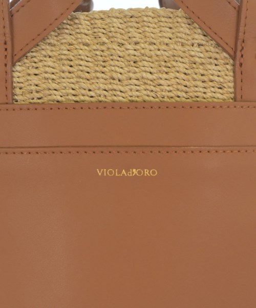 VIOLA d'ORO（ヴィオラドーロ）かごバッグ ベージュ サイズ:- レディース/2200670985098