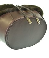 VIOLA d'ORO（ヴィオラドーロ）ハンドバッグ 茶 サイズ:- レディース/2200672190087