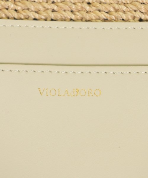 VIOLA d'ORO（ヴィオラドーロ）かごバッグ ベージュ サイズ:- レディース/2200716697039